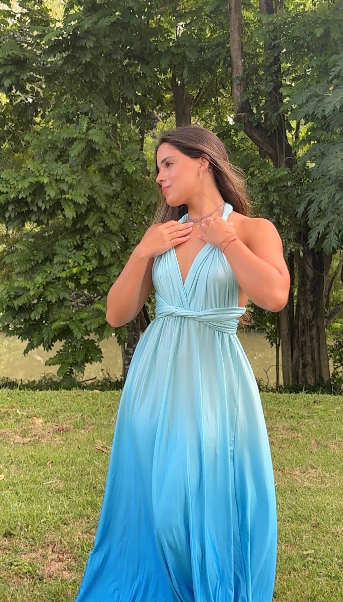 Tide Wrap Dress