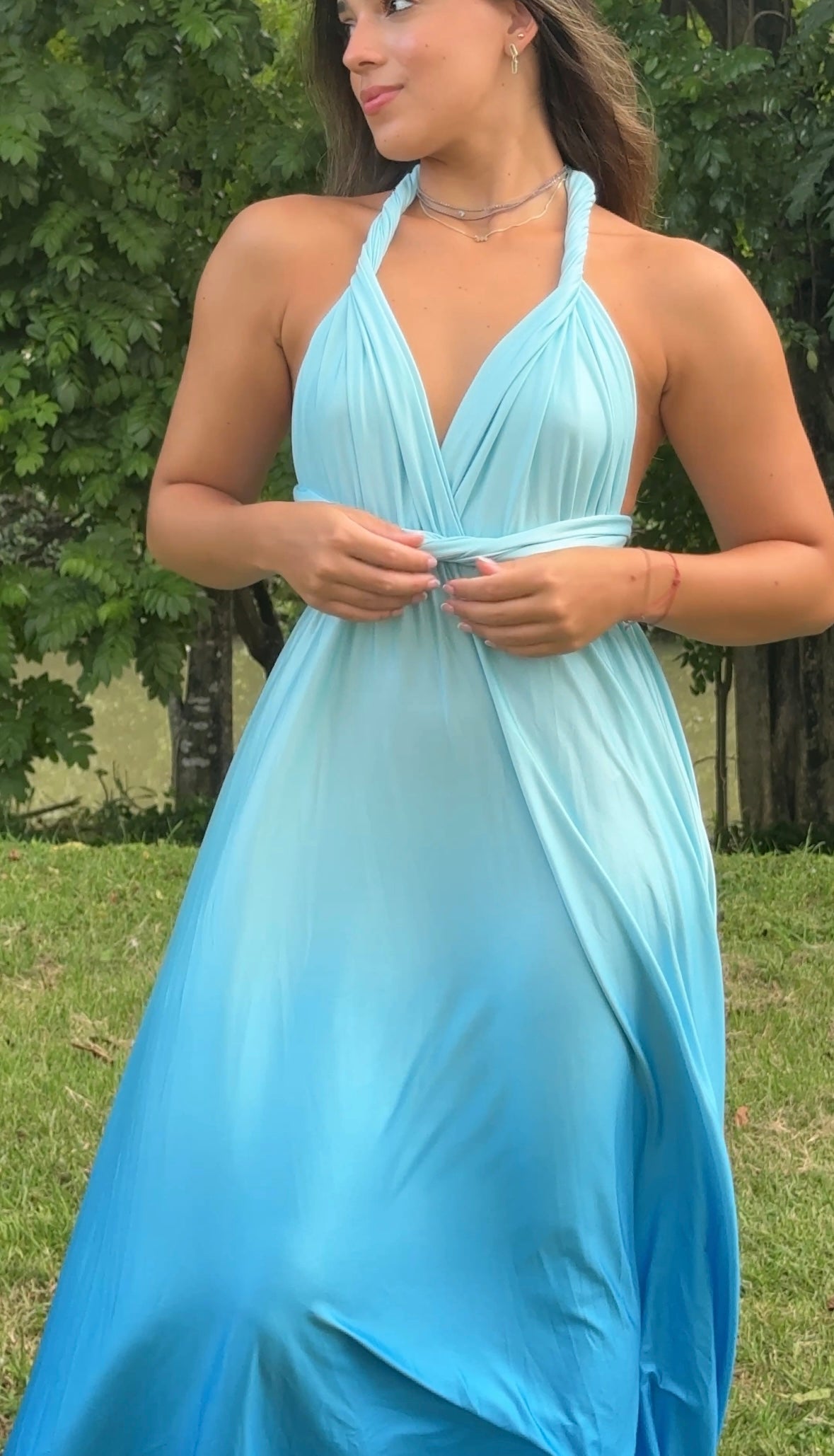 Tide Wrap Dress