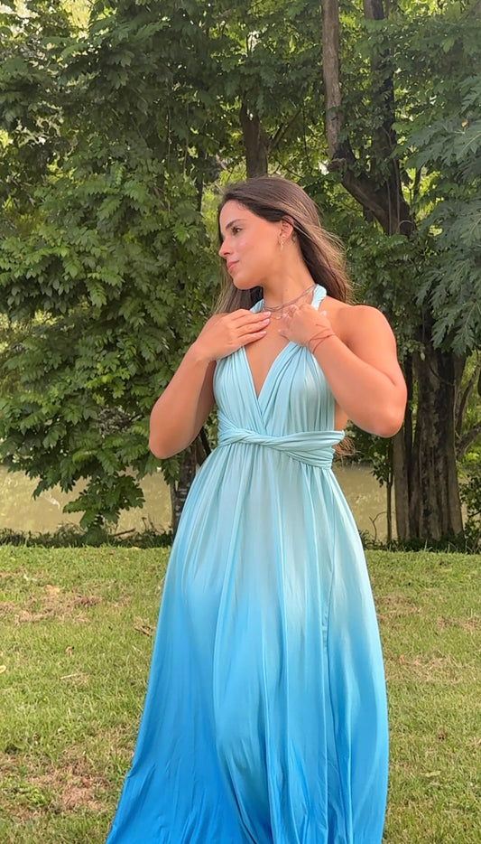 Tide Wrap Dress